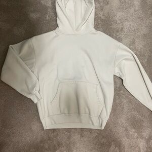 PacSun Cream Hoodie with P/S Logo